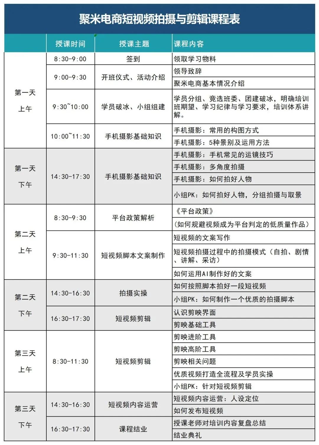 丹江口本地短视频培训班即将开班！快来免费报名啦~