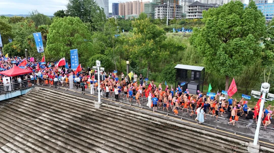2025年丹江口市“夏日冬泳”渡江赛盛大启幕！