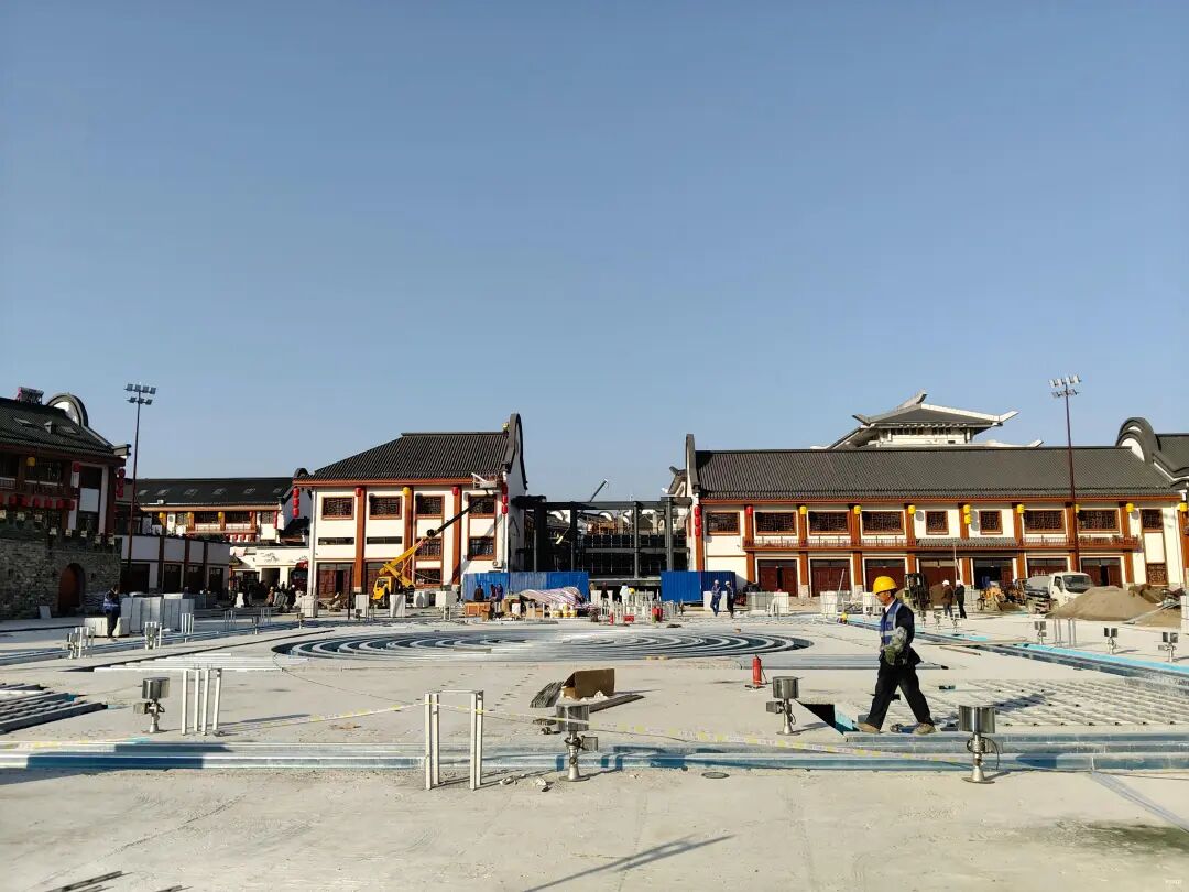 【“六一式”重点项目巡礼】均州老街盘活项目全速推进 2月7日美食街开街试运营